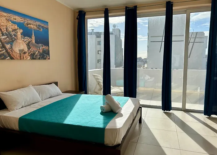 酒店 Malta Paradise Central Accomodation Saint Julian's